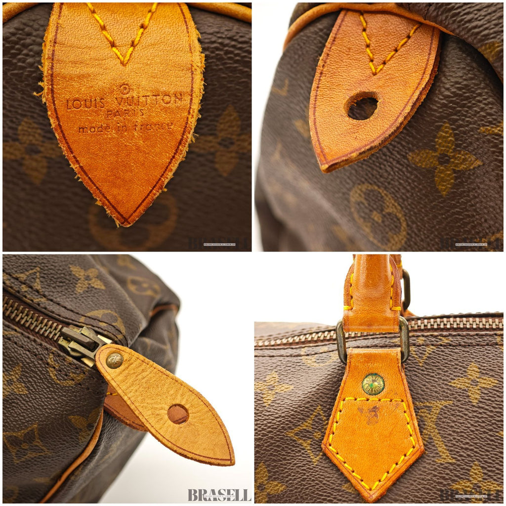 LOUIS VUITTON Speedy 30 M41526 Monogram Handbag Mini Boston Bag 【ImportFREE】