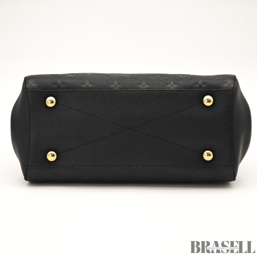 LouisVuitton Montaigne BB M41048 Monogram Empreinte Black【ImportFeeFREE】