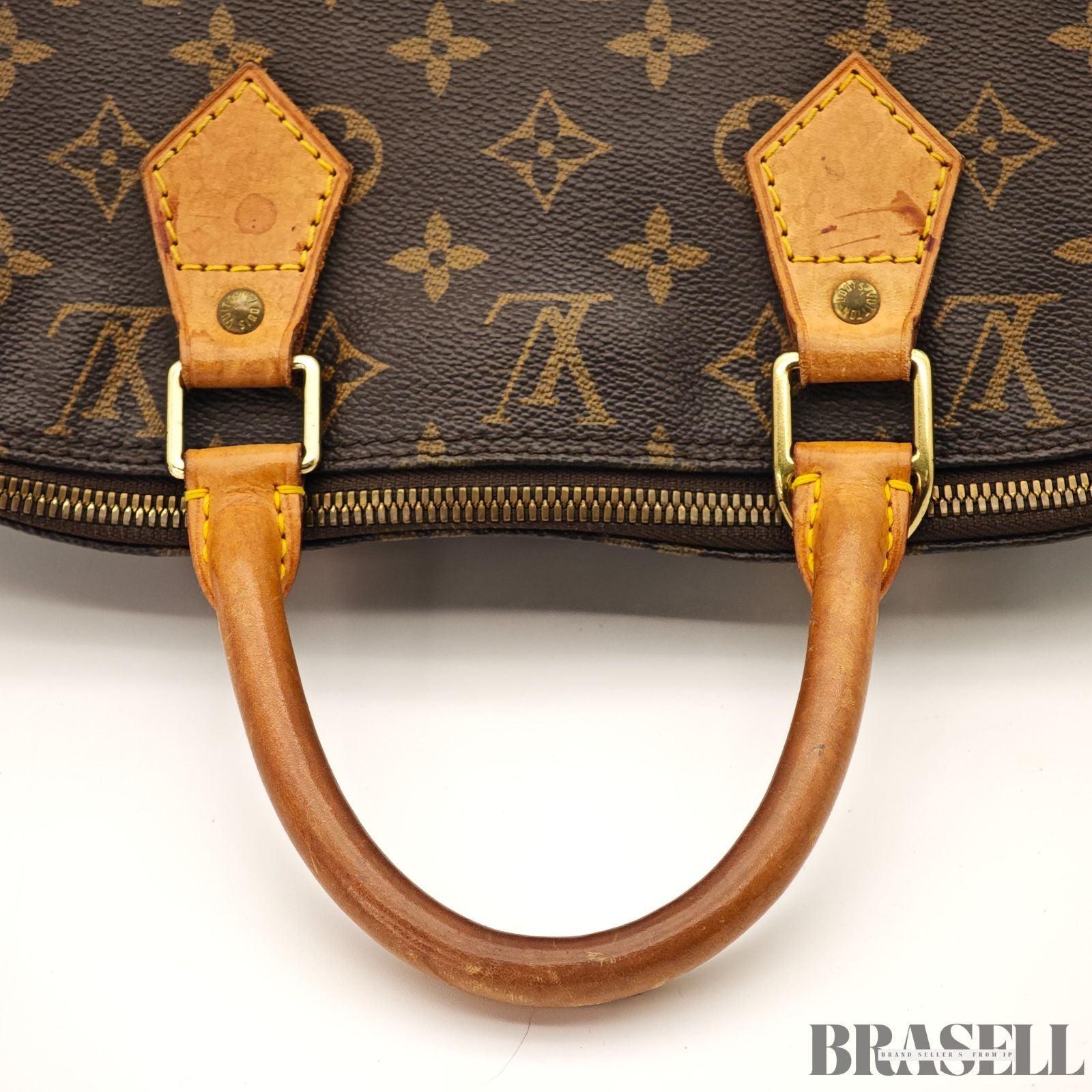 LOUIS VUITTON Monogram Alma M51130 Handbag Brown / Padlock【ImportFREE】