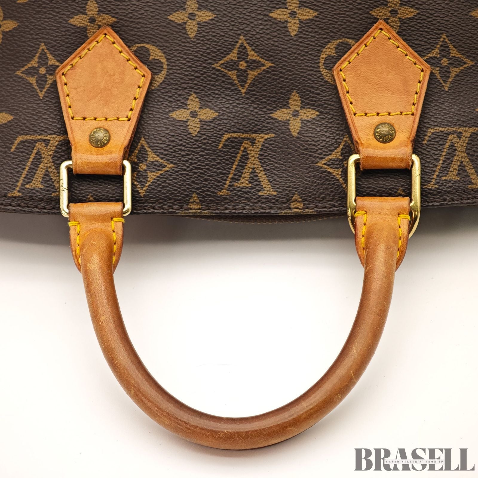 LOUIS VUITTON Monogram Alma M51130 Handbag Brown / Padlock【ImportFREE】