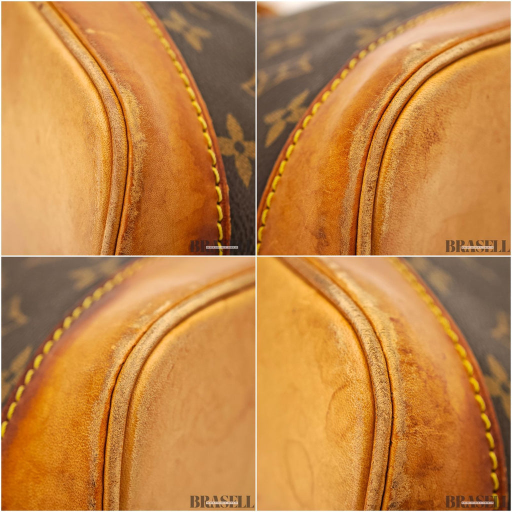LOUIS VUITTON Monogram Alma M51130 Handbag Brown / Padlock【ImportFREE】