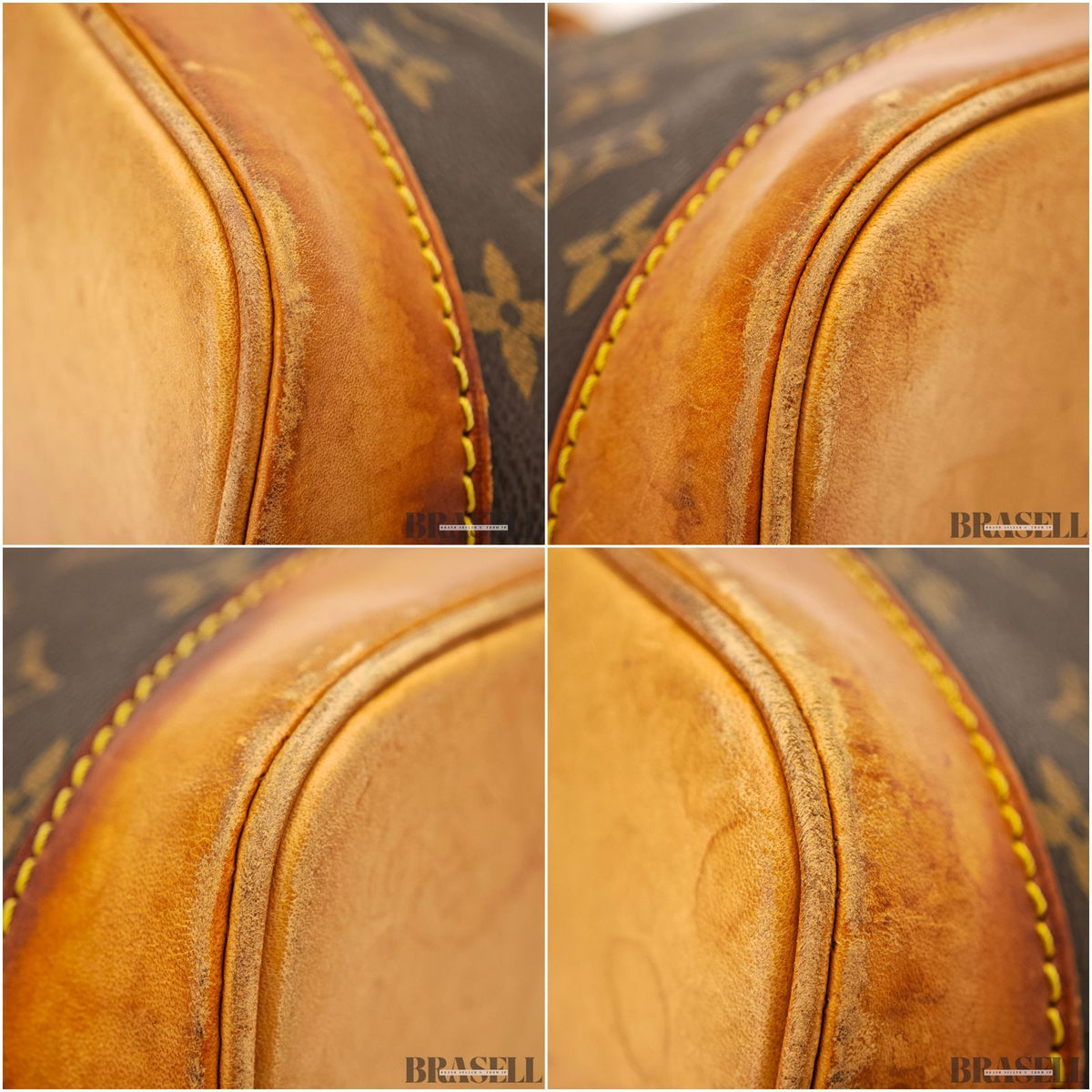 LOUIS VUITTON Monogram Alma M51130 Handbag Brown / Padlock【ImportFREE】