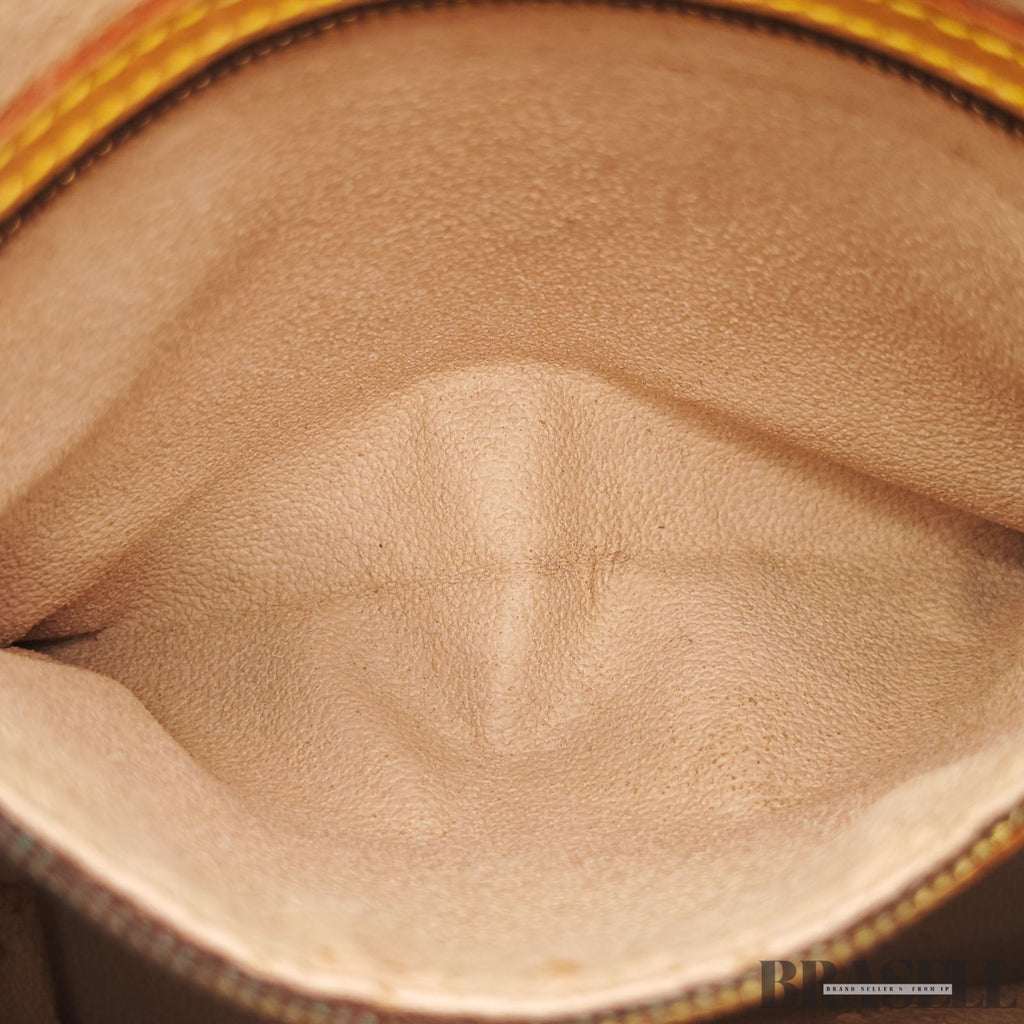 LOUIS VUITTON Bucket PM M42238 Tote Shoulder Bag Monogram Brown 【ImportFREE】