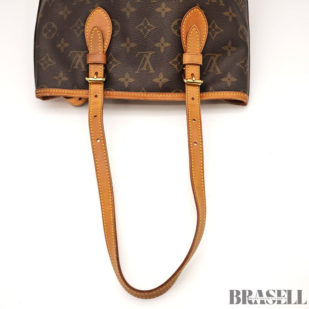LOUIS VUITTON Bucket PM M42238 Tote Shoulder Bag Monogram Brown 【ImportFREE】