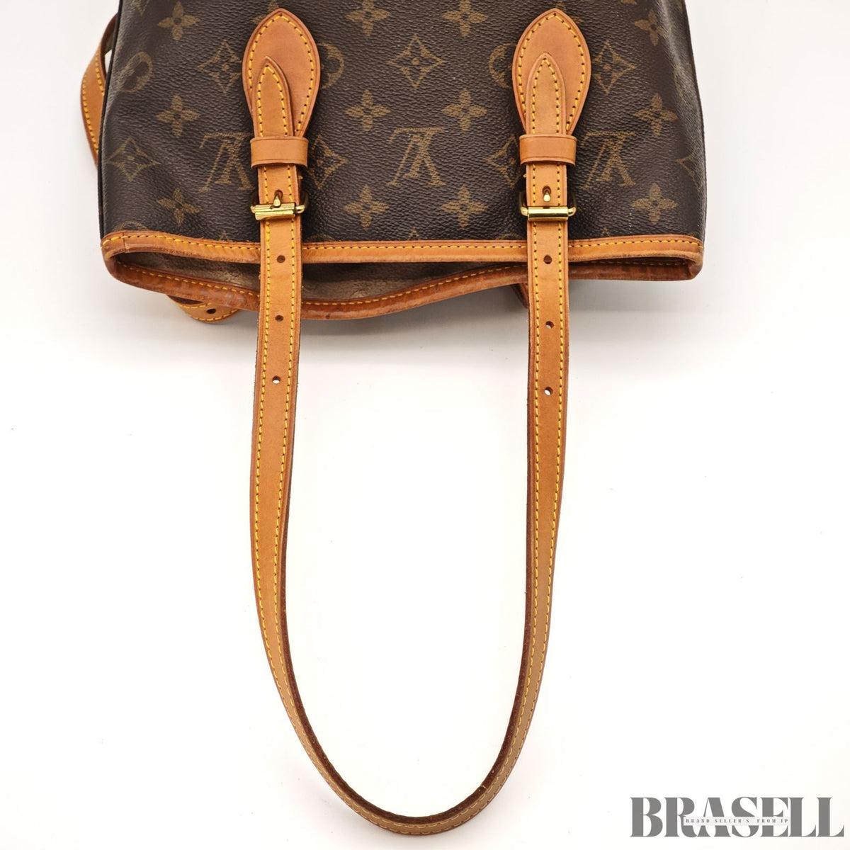 LOUIS VUITTON Bucket PM M42238 Tote Shoulder Bag Monogram Brown 【ImportFREE】