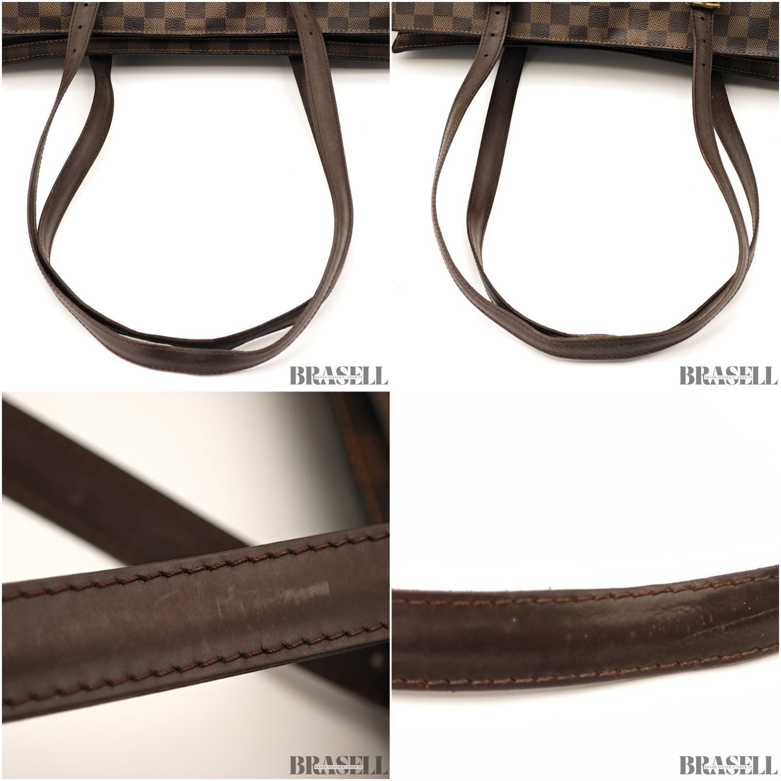 LOUIS VUITTON Damier Ebene Chelsea Tote Bag N51119 / Padlock【ImportFREE】