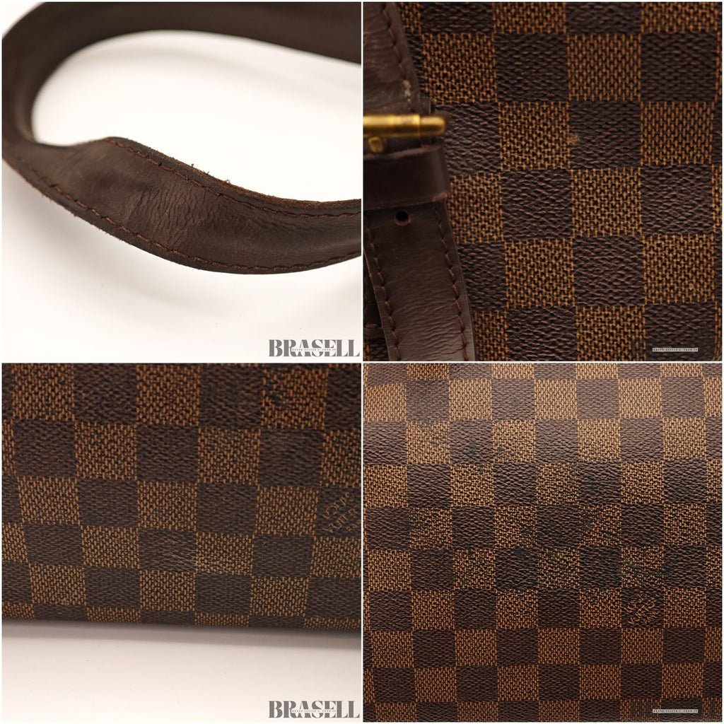 LOUIS VUITTON Damier Ebene Chelsea Tote Bag N51119 / Padlock【ImportFREE】