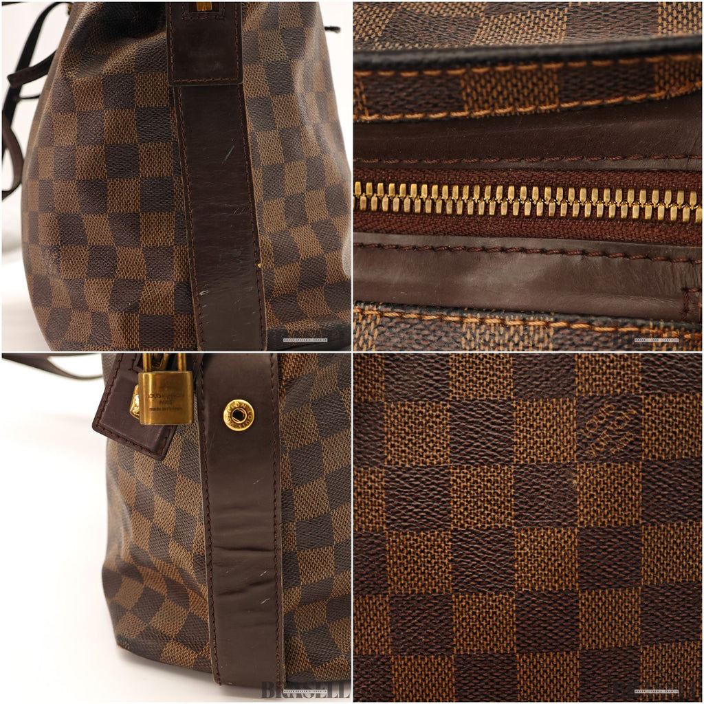 LOUIS VUITTON Damier Ebene Chelsea Tote Bag N51119 / Padlock【ImportFREE】