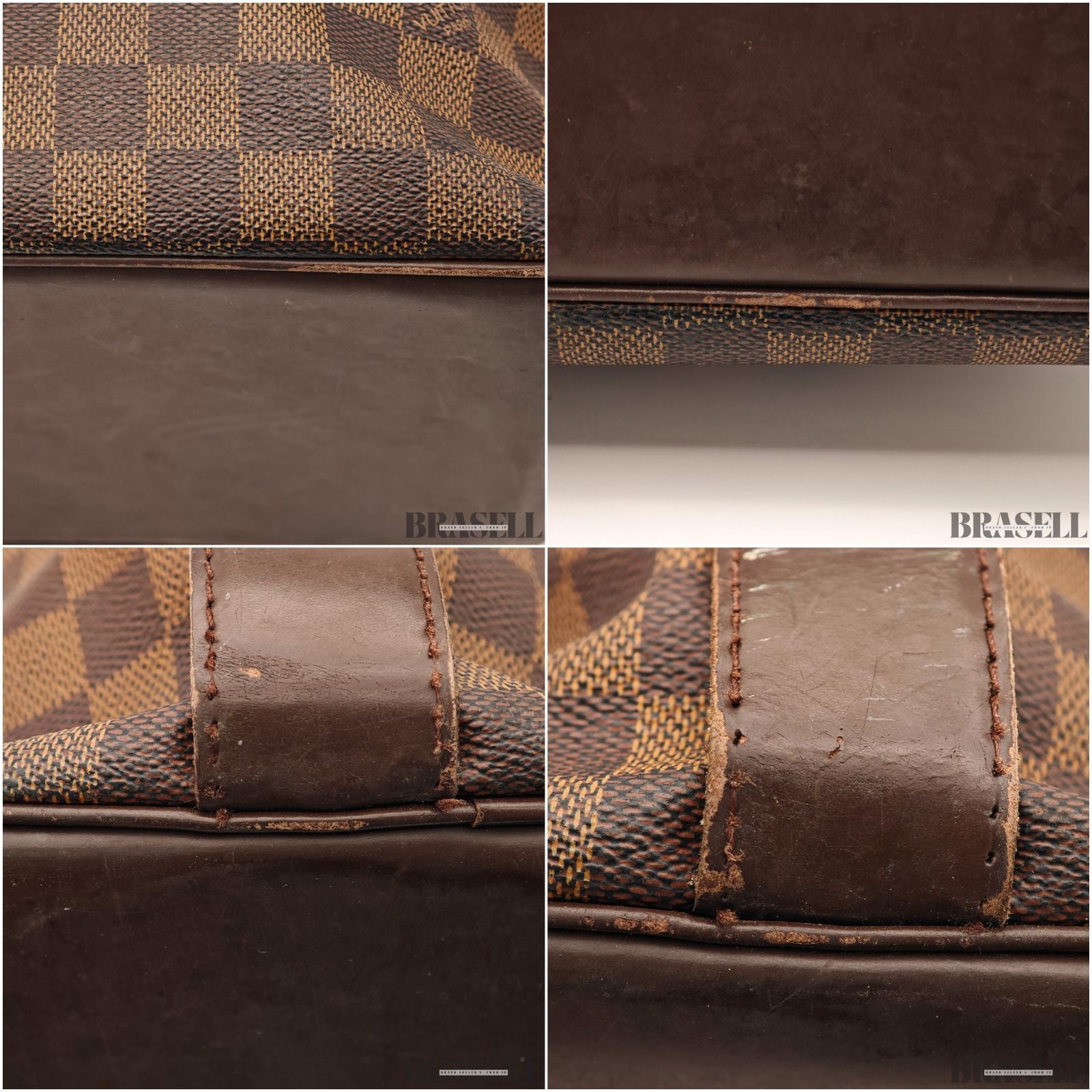 LOUIS VUITTON Damier Ebene Chelsea Tote Bag N51119 / Padlock【ImportFREE】