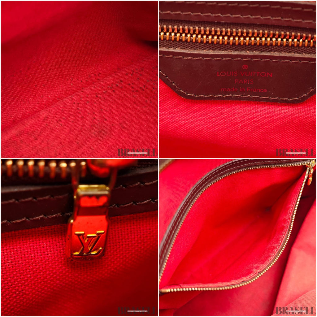 LOUIS VUITTON Damier Ebene Chelsea Tote Bag N51119 / Padlock【ImportFREE】