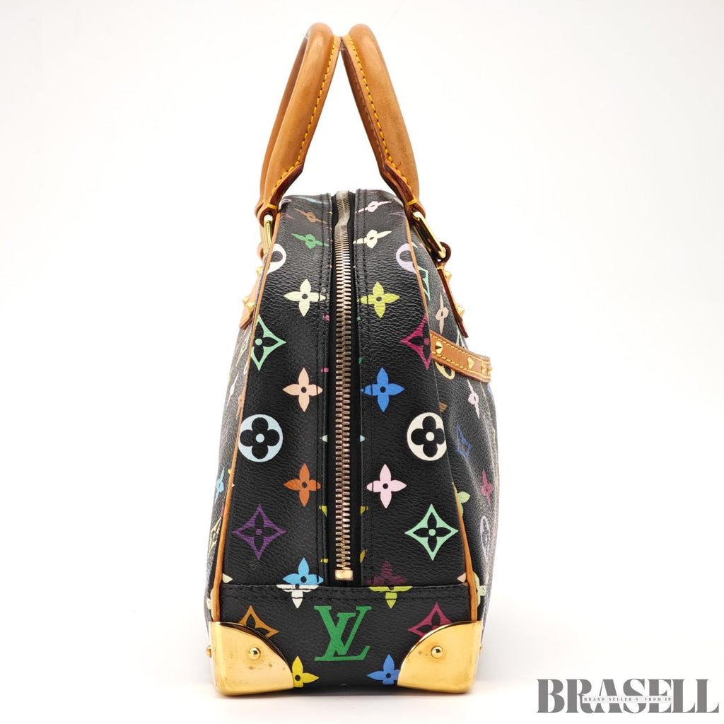 Louis Vuitton Monogram Multicolore Noir Trouville M92662【ImportFeeFREE】