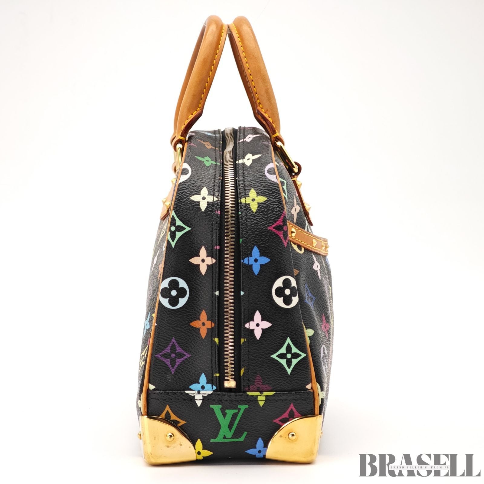 Louis Vuitton Monogram Multicolore Noir Trouville M92662【ImportFeeFREE】