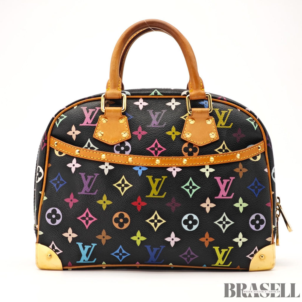 Louis Vuitton Monogram Multicolore Noir Trouville M92662【ImportFeeFREE】