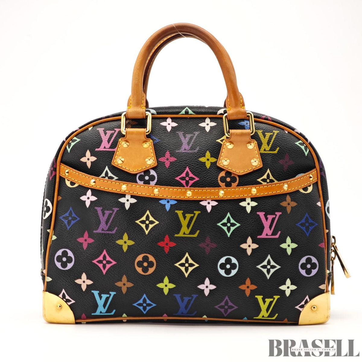 Louis Vuitton Monogram Multicolore Noir Trouville M92662【ImportFeeFREE】