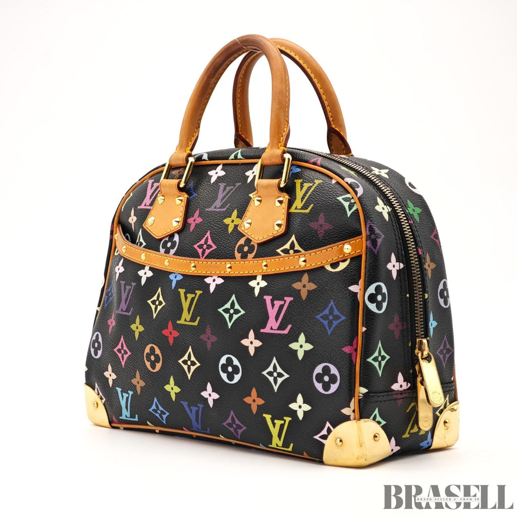 Louis Vuitton Monogram Multicolore Noir Trouville M92662【ImportFeeFREE】