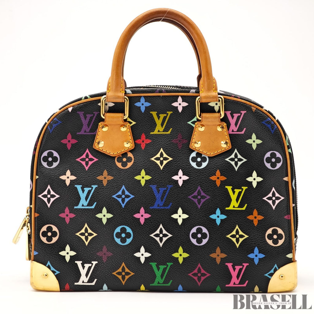 Louis Vuitton Monogram Multicolore Noir Trouville M92662【ImportFeeFREE】