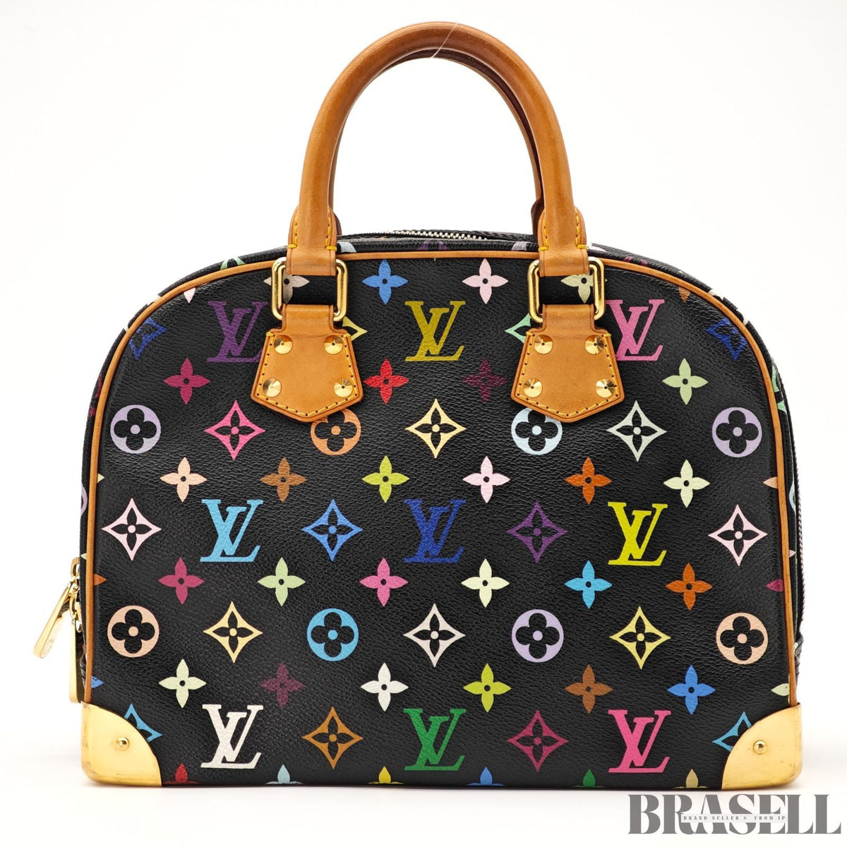 Louis Vuitton Monogram Multicolore Noir Trouville M92662【ImportFeeFREE】