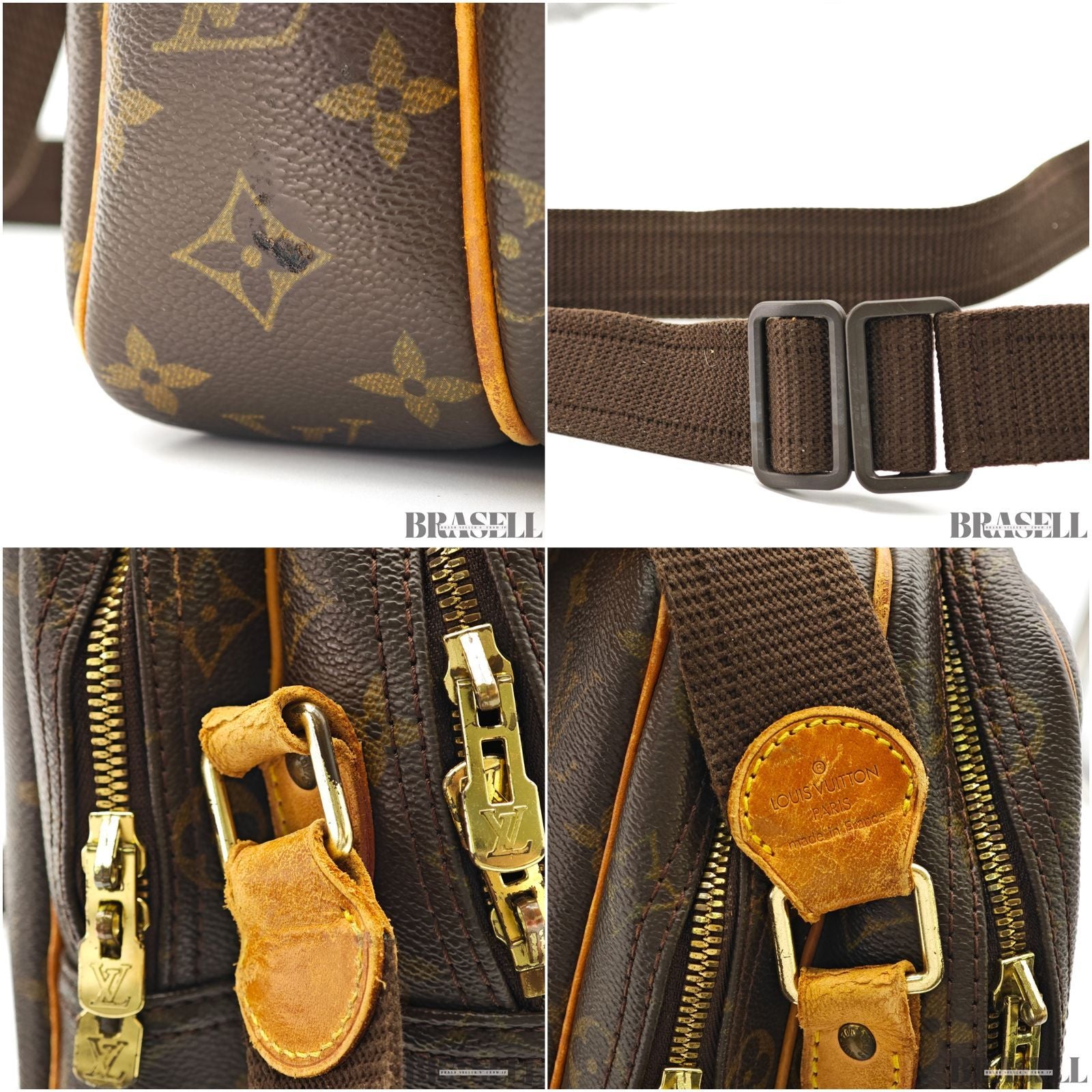 LOUIS VUITTON Reporter GM Shoulder Bag Monogram M45252【ImportFeeFREE】