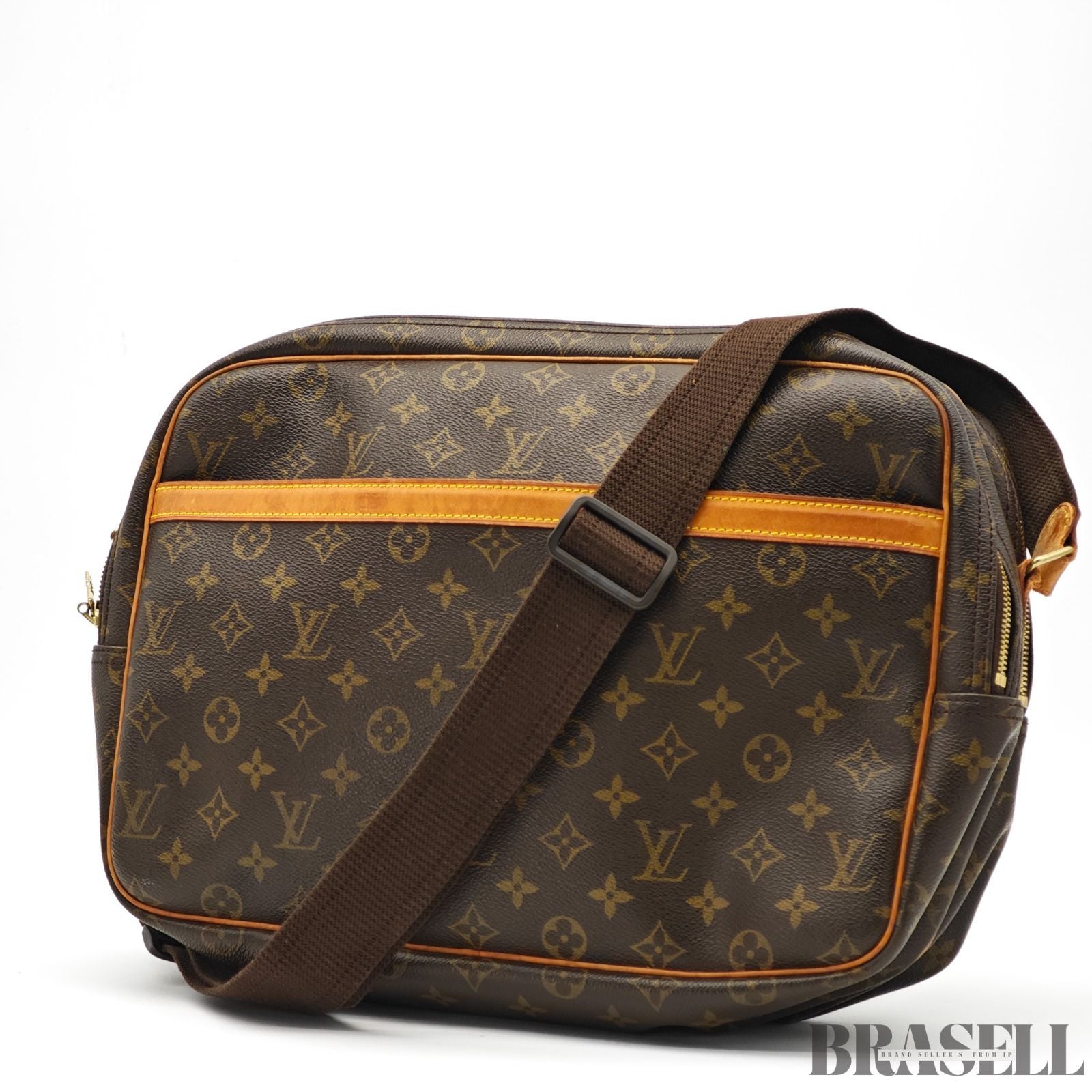LOUIS VUITTON Reporter GM Shoulder Bag Monogram M45252【ImportFeeFREE】