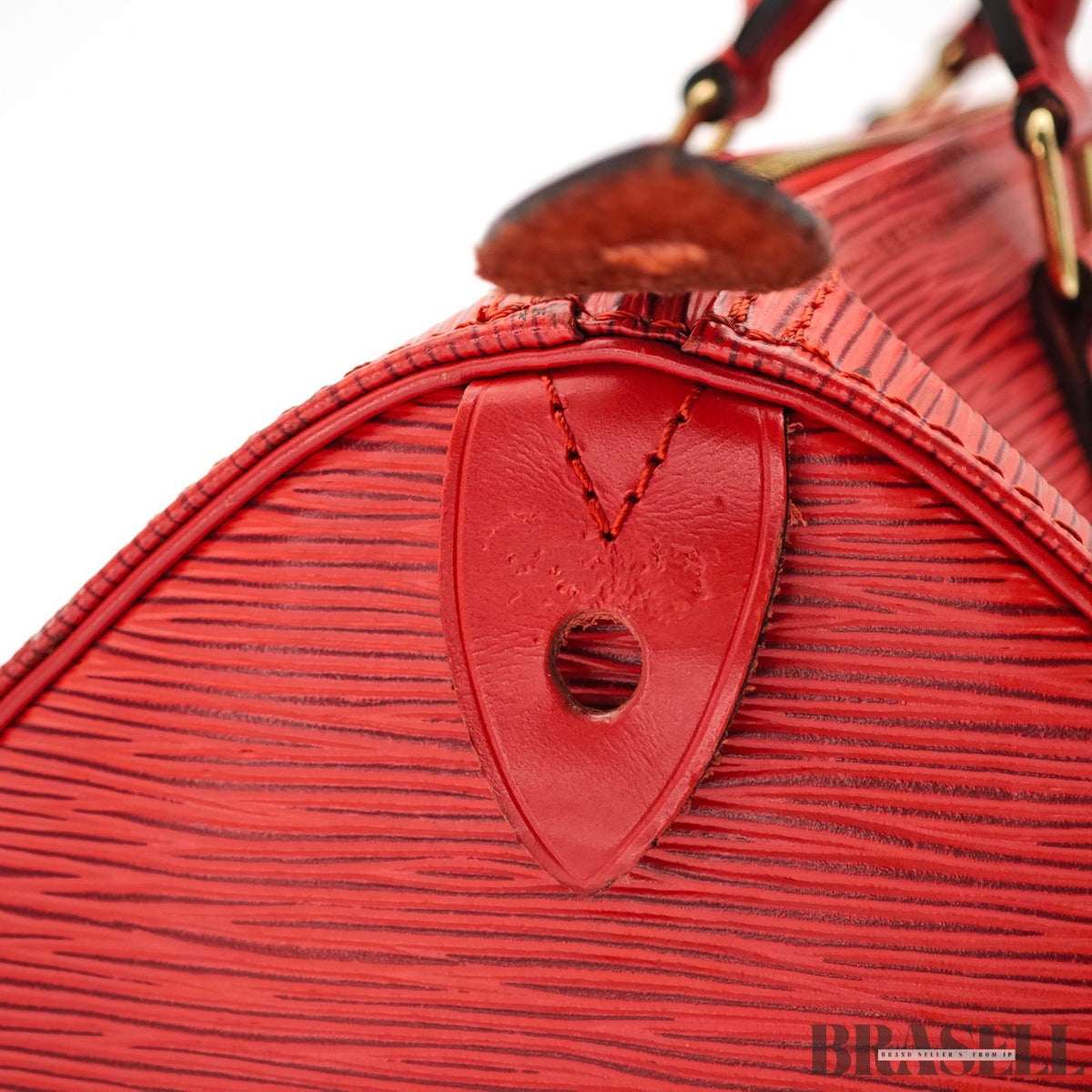 LOUIS VUITTON Epi Speedy 30 M43007 Mini Handbag Red【ImportFeeFREE】