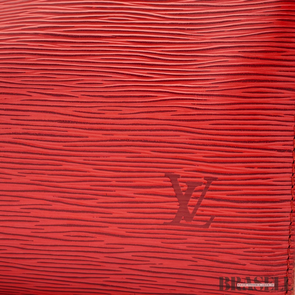 LOUIS VUITTON Epi Speedy 30 M43007 Mini Handbag Red【ImportFeeFREE】