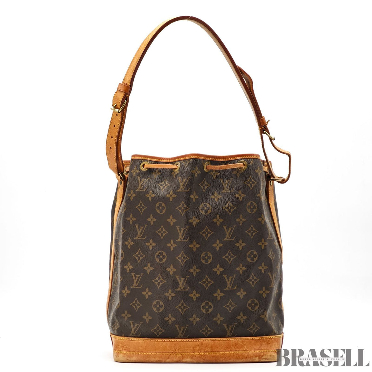 LOUIS VUITTON Noe Monogram M42224 Bag Bucket Bag Brown【ImportFeeFREE】