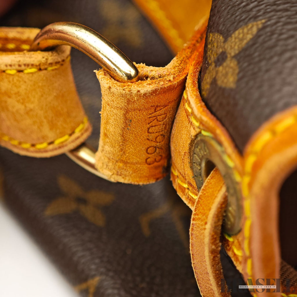 LOUIS VUITTON Noe Monogram M42224 Bag Bucket Bag Brown【ImportFeeFREE】