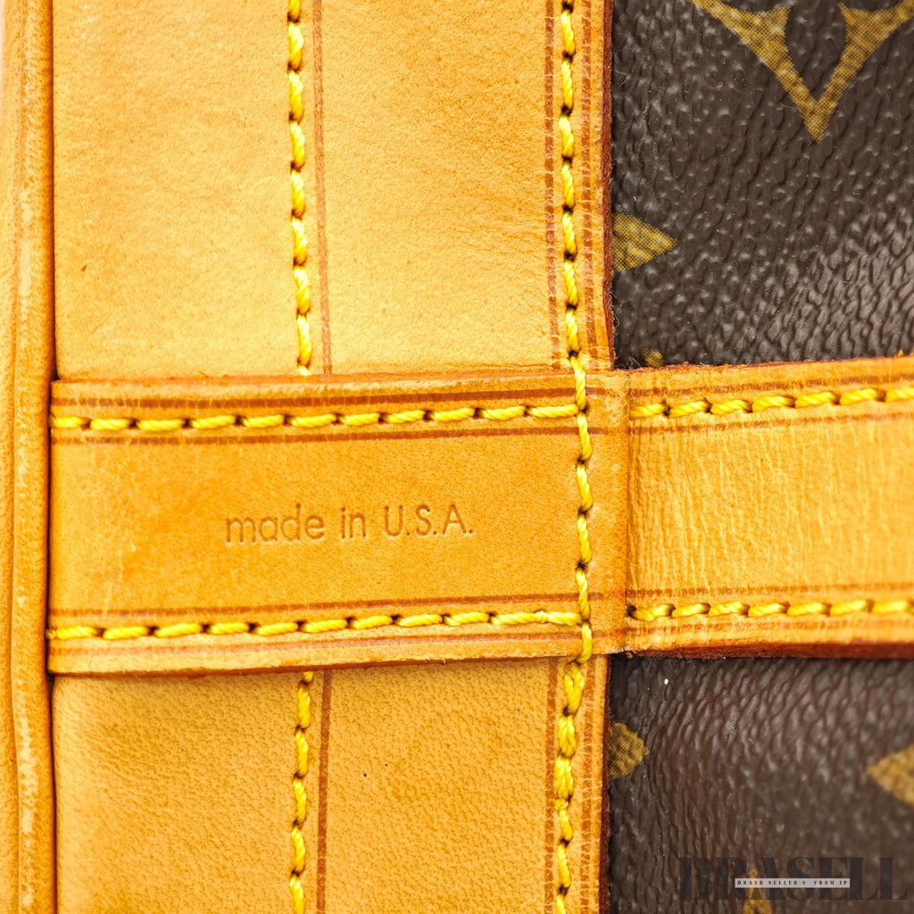 LOUIS VUITTON Monogram Noe M42224 Bucket Bag Brown【ImportFeeFREE】