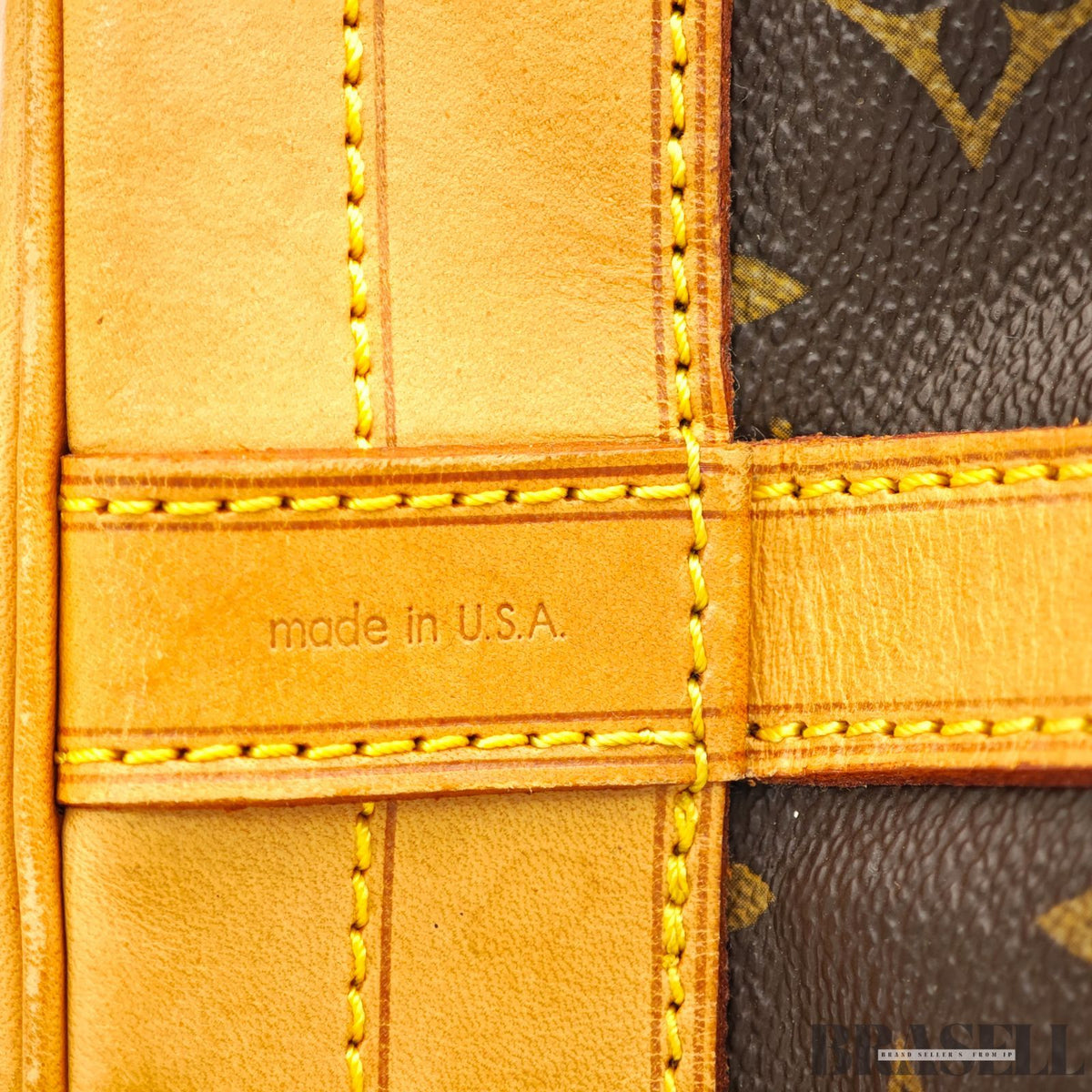 LOUIS VUITTON Monogram Noe M42224 Bucket Bag Brown【ImportFeeFREE】