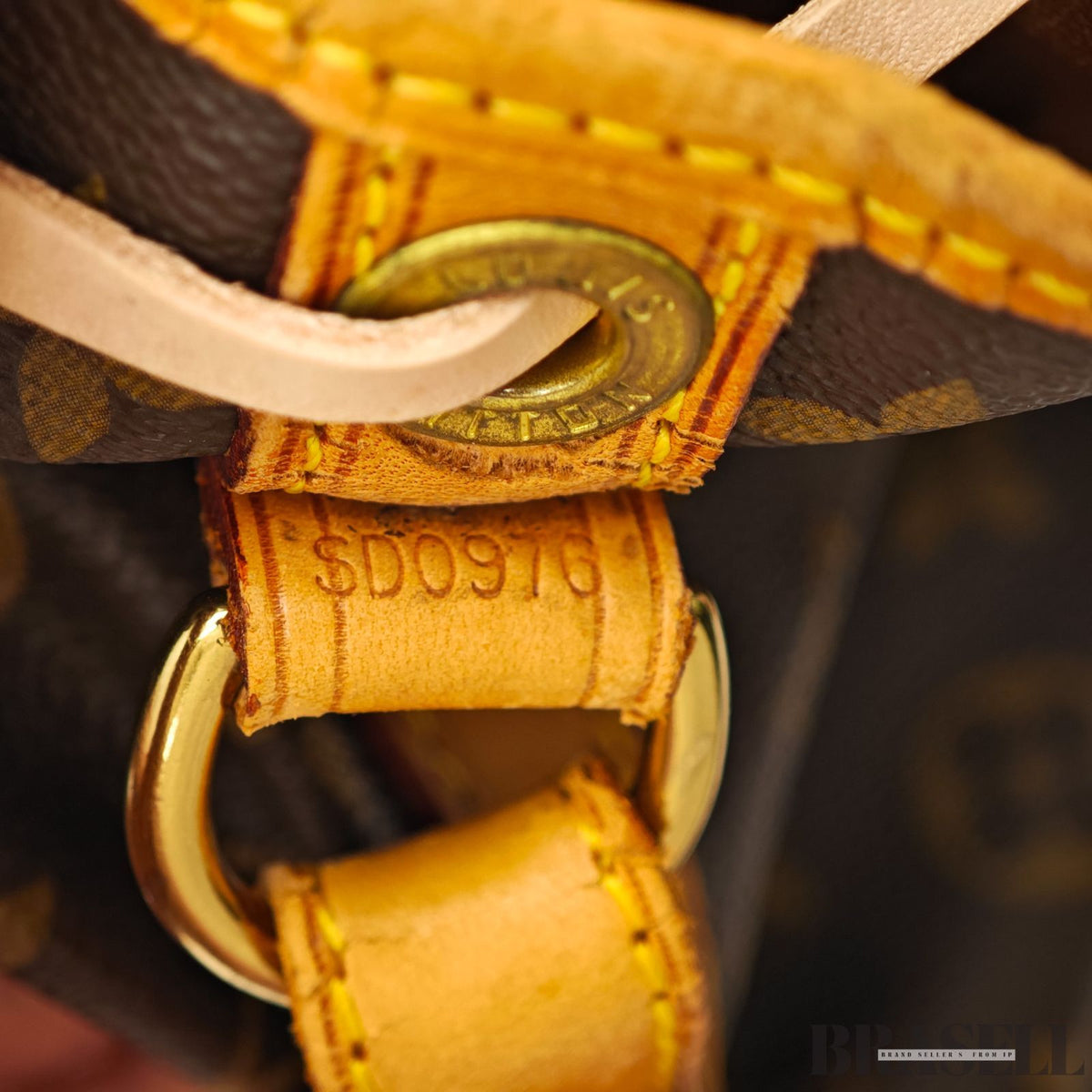 LOUIS VUITTON Monogram Noe M42224 Bucket Bag Brown【ImportFeeFREE】