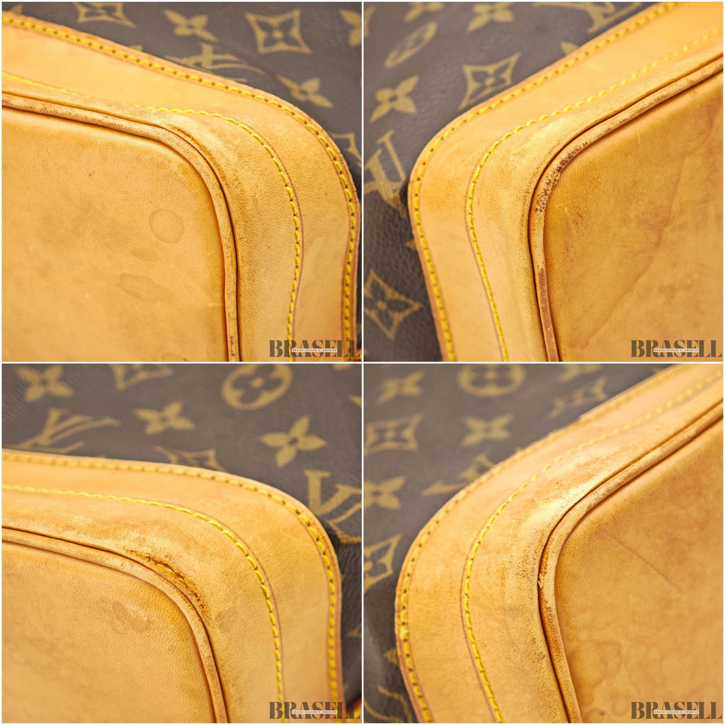LOUIS VUITTON Monogram Noe M42224 Bucket Bag Brown【ImportFeeFREE】
