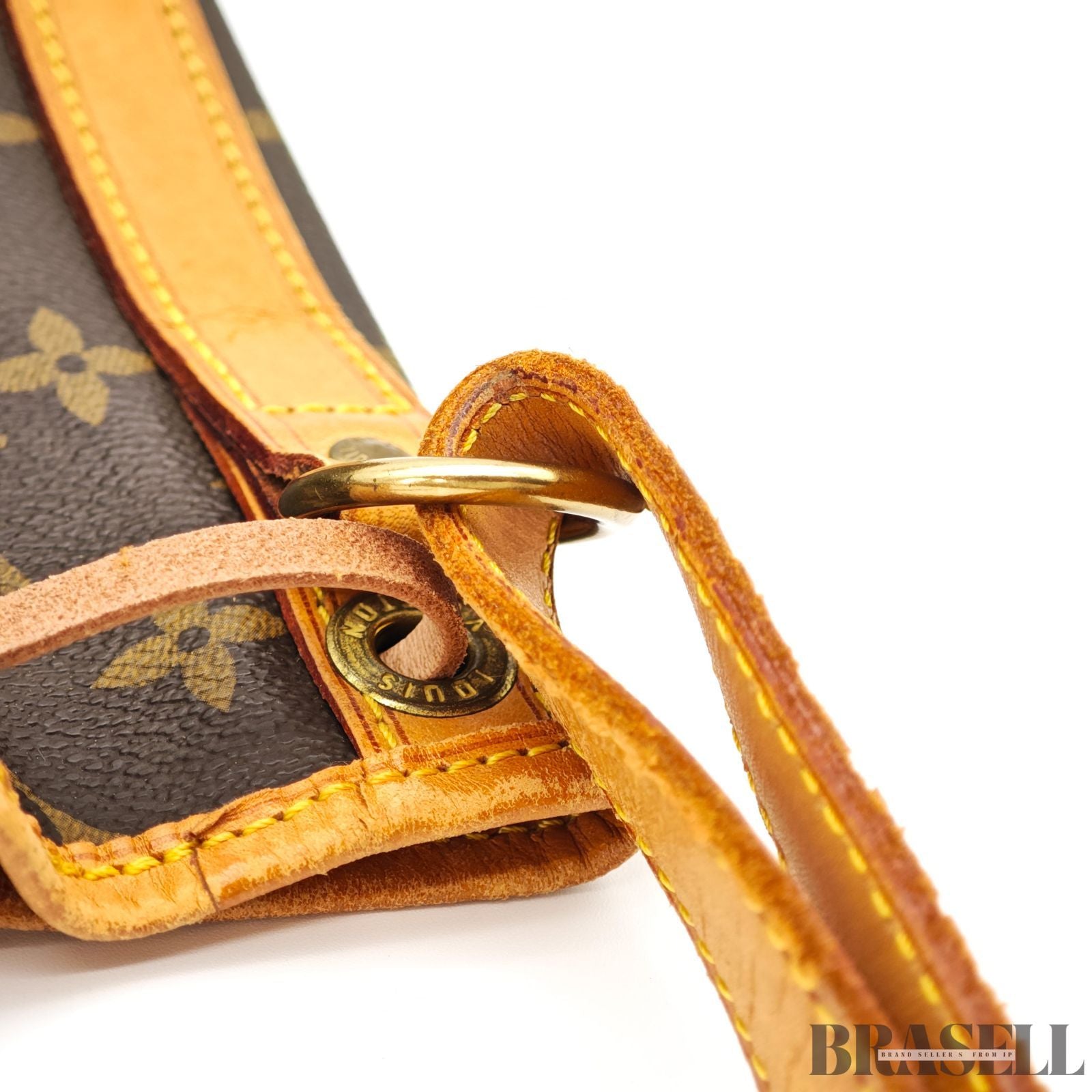 LOUIS VUITTON Monogram Noe M42224 Bucket Bag Brown【ImportFeeFREE】