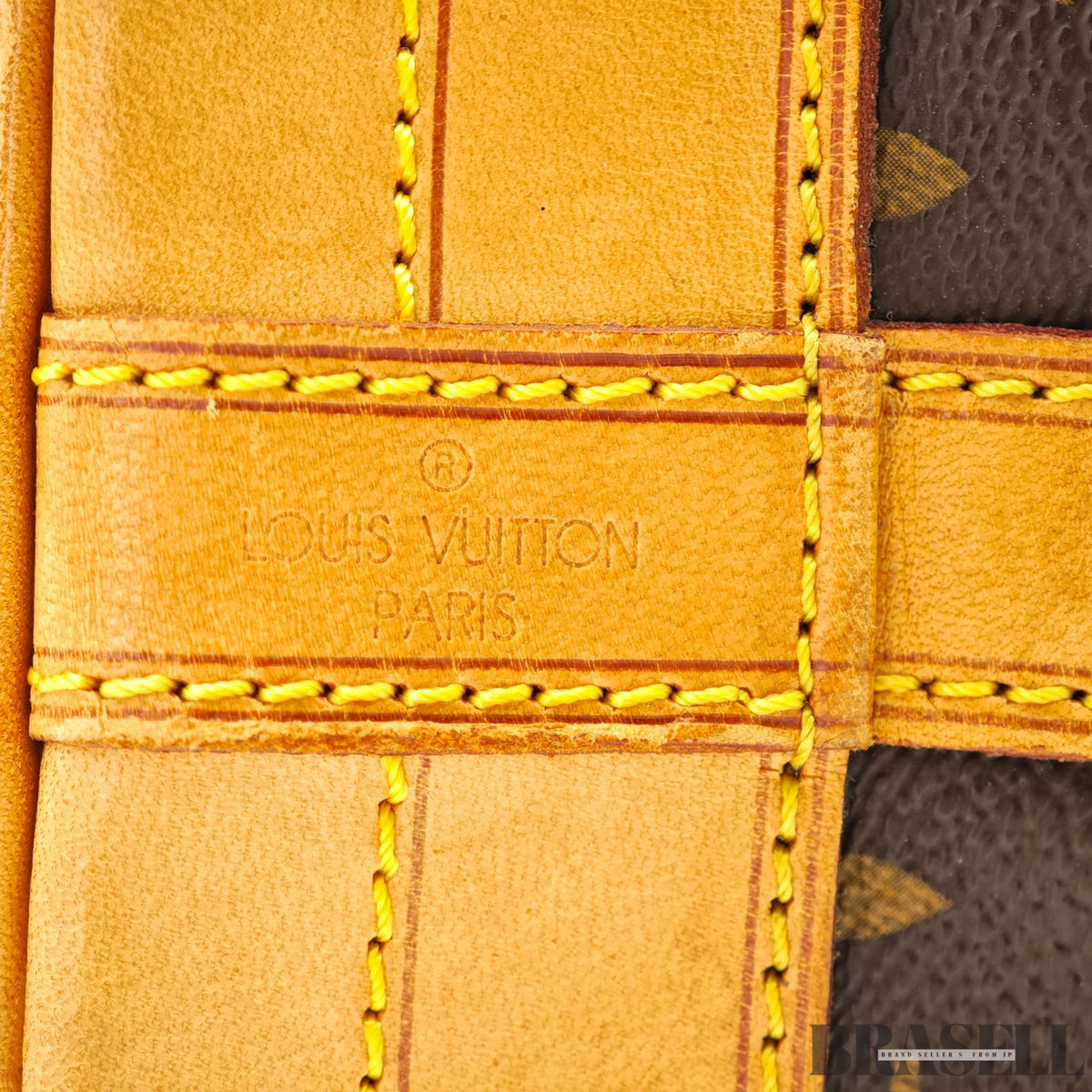 LOUIS VUITTON Monogram Noe M42224 Bucket Bag Brown【ImportFeeFREE】