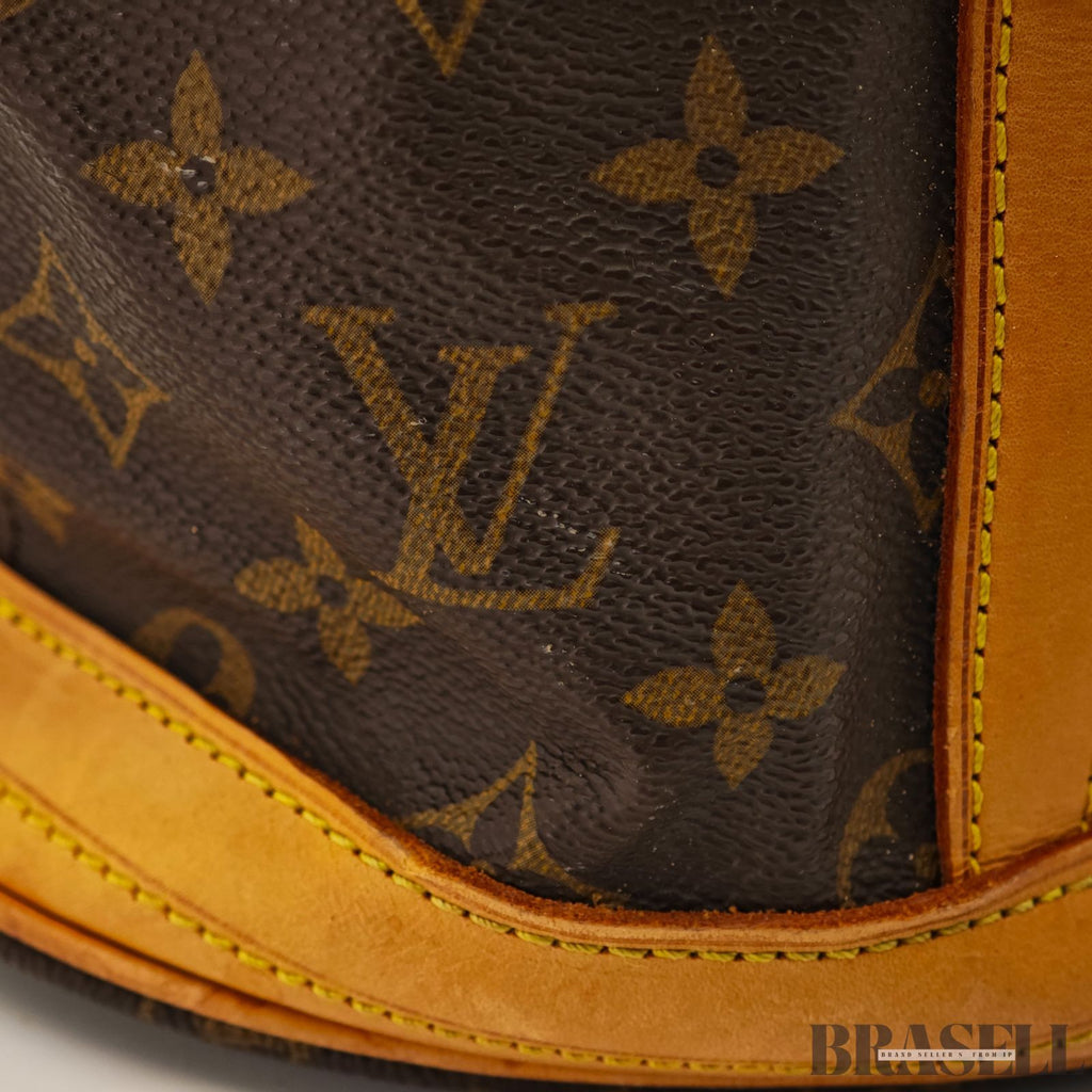 LOUIS VUITTON Bucket GM M42236 Tote Bucket Bag Brown 【ImportFeeFREE】