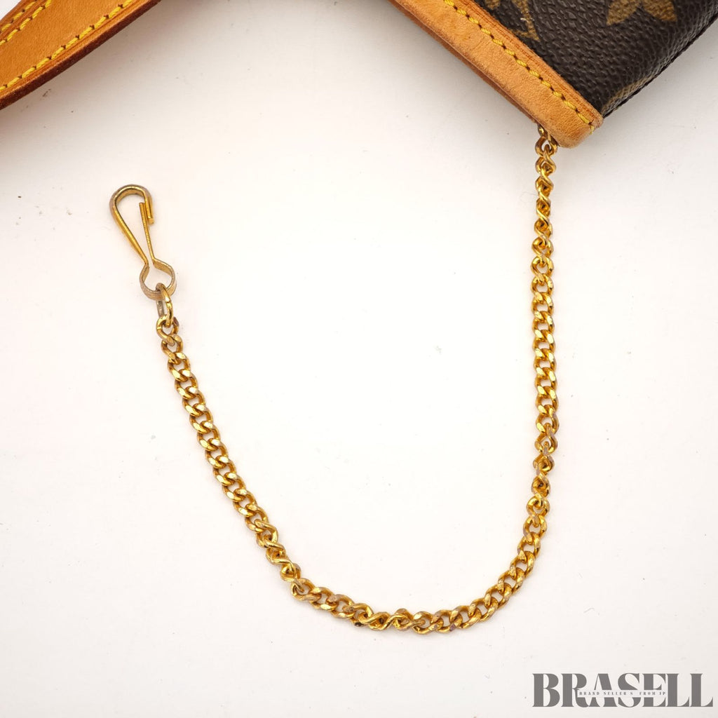 LOUIS VUITTON Bucket GM M42236 Tote Bucket Bag Brown 【ImportFeeFREE】