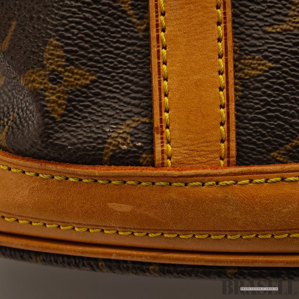 LOUIS VUITTON Bucket GM M42236 Tote Bucket Bag Brown 【ImportFeeFREE】