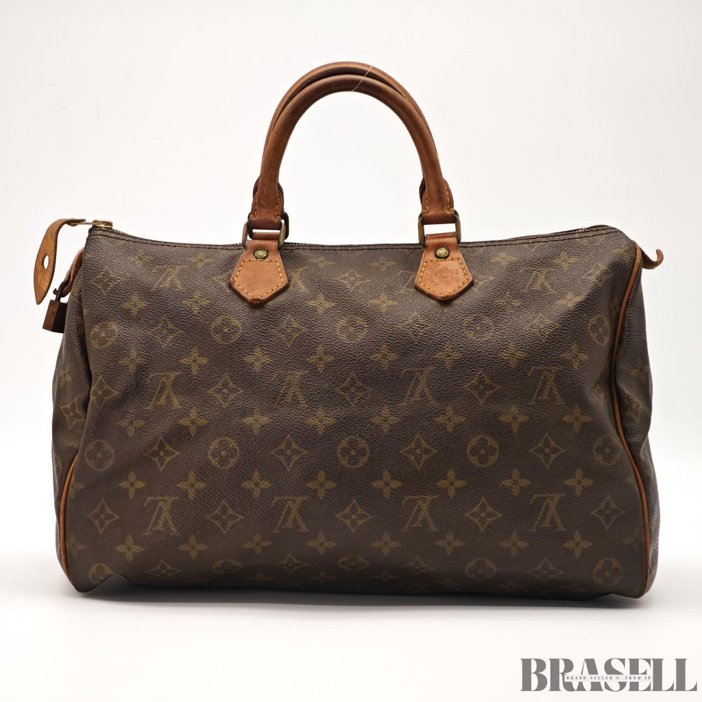 LOUIS VUITTON Monogram Speedy 35 M41524 Boston Handbag【ImportFeeFREE】