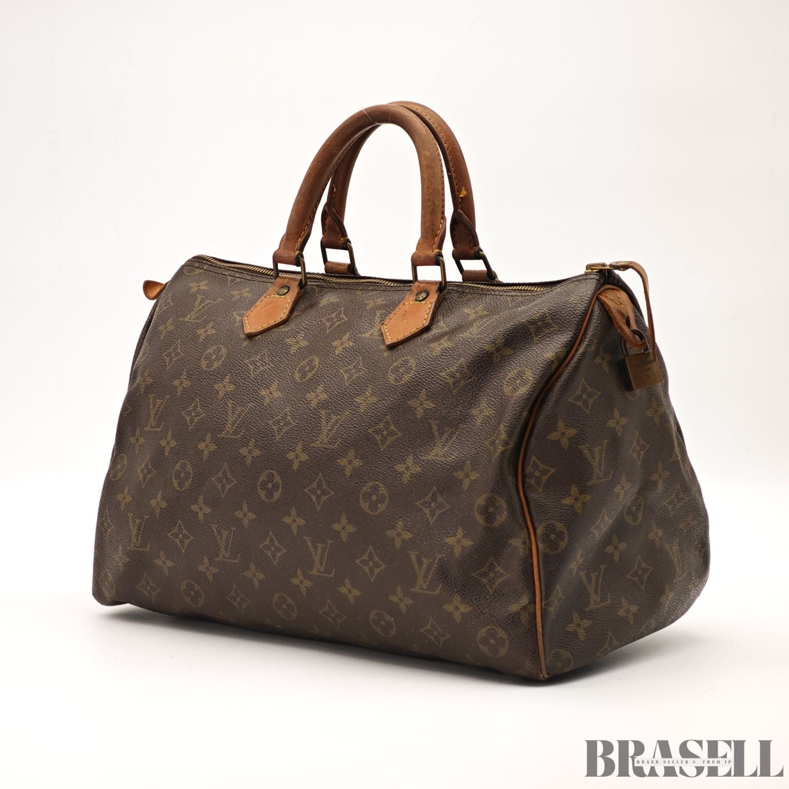 LOUIS VUITTON Monogram Speedy 35 M41524 Boston Handbag【ImportFeeFREE】