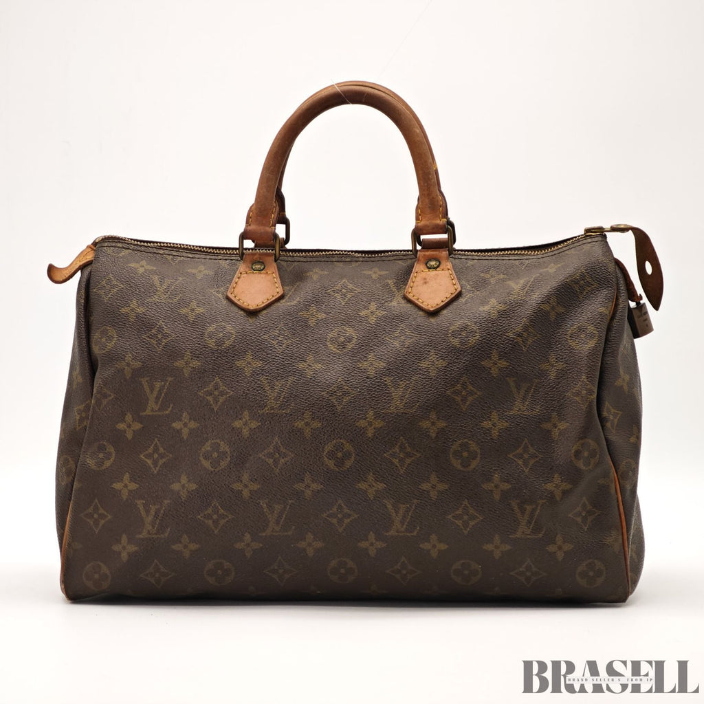 LOUIS VUITTON Monogram Speedy 35 M41524 Boston Handbag【ImportFeeFREE】