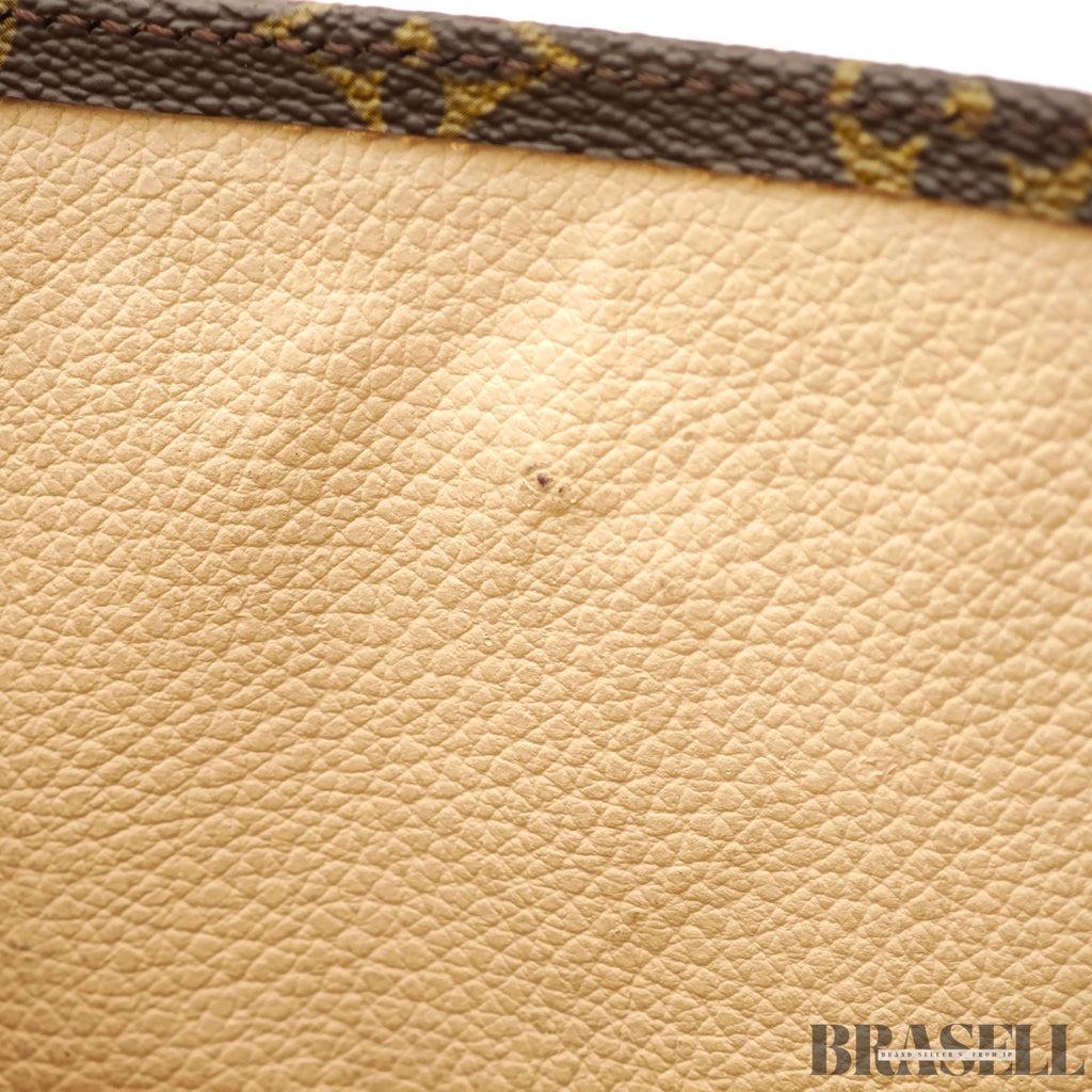 LOUIS VUITTON Monogram Sac Plat M51140 Vertical Tote Bag【ImportFeeFREE】