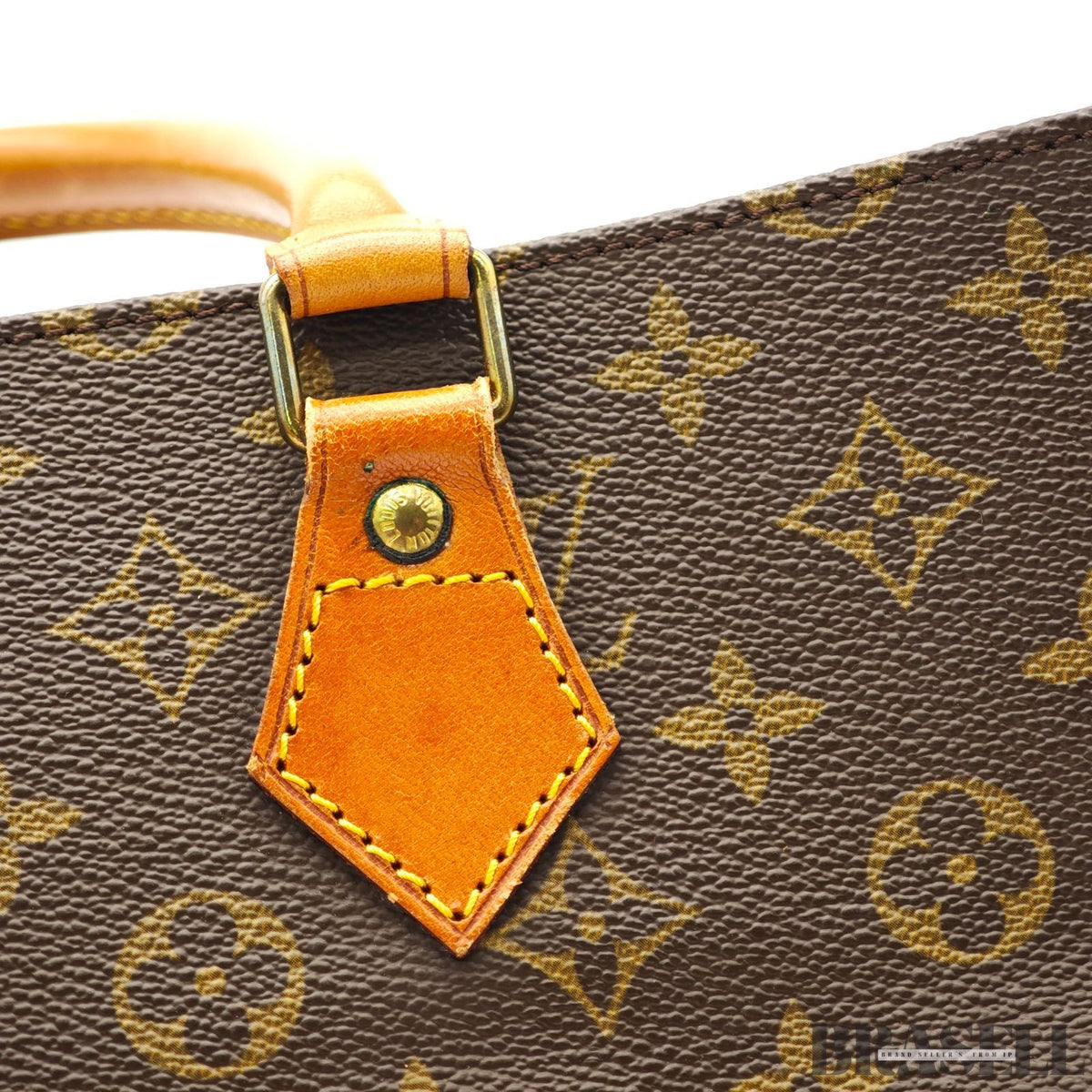 LOUIS VUITTON Monogram Sac Plat M51140 Vertical Tote Bag【ImportFeeFREE】