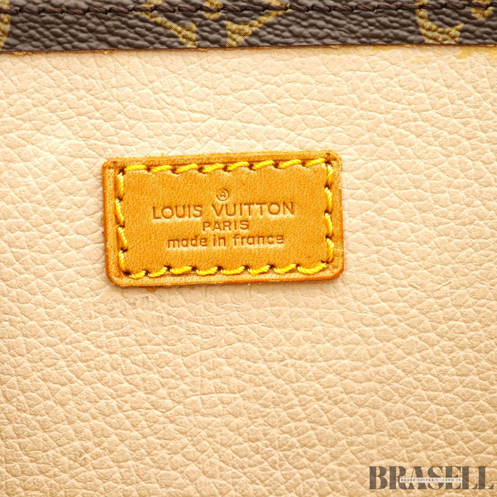 LOUIS VUITTON Monogram Sac Plat M51140 Vertical Tote Bag【ImportFeeFREE】