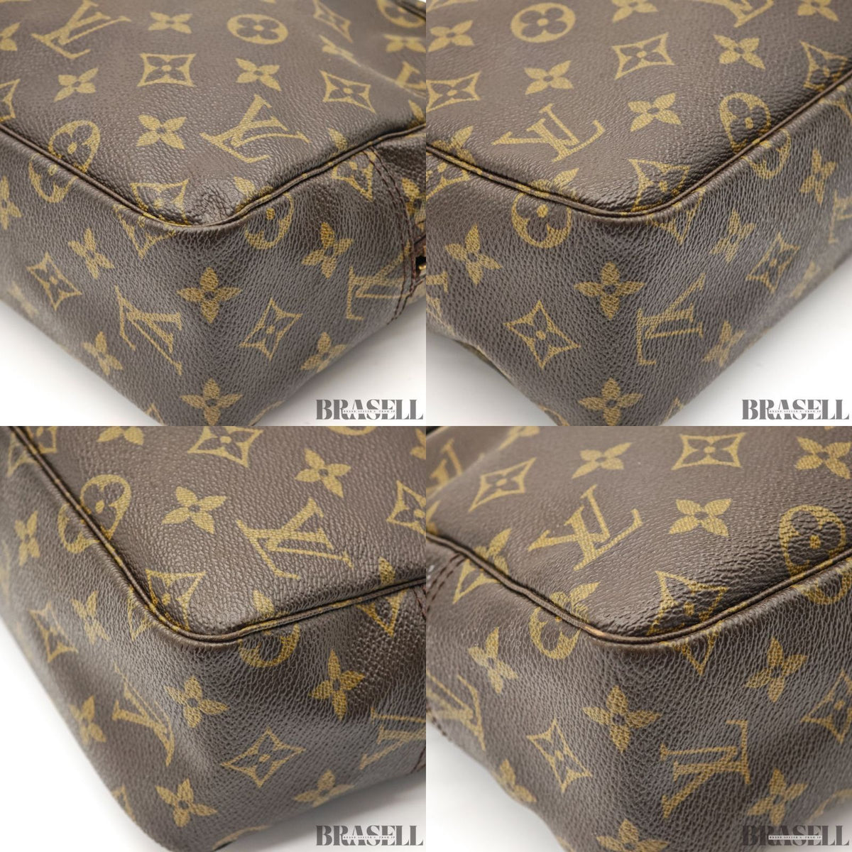 LOUIS VUITTON Trousseau Toilette 28 M47522 Monogram Brown【ImportFeeFREE】