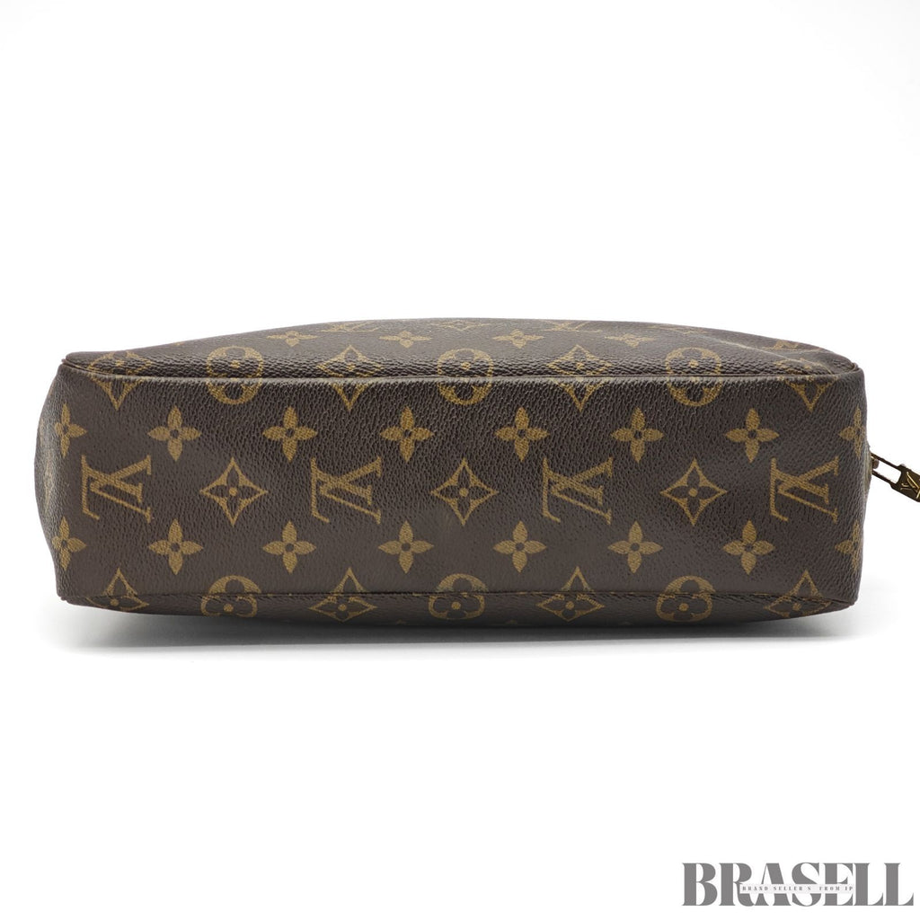 LOUIS VUITTON Trousseau Toilette 28 M47522 Monogram Brown【ImportFeeFREE】
