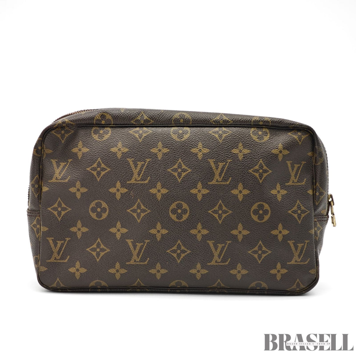 LOUIS VUITTON Trousseau Toilette 28 M47522 Monogram Brown【ImportFeeFREE】