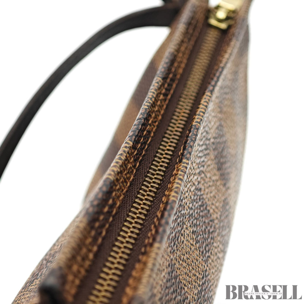LOUIS VUITTON Trousse Makeup Hand Bag Poach Damier Ebene【ImportFeeFREE】