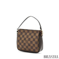 LOUIS VUITTON Trousse Makeup Hand Bag Poach Damier Ebene【ImportFeeFREE】