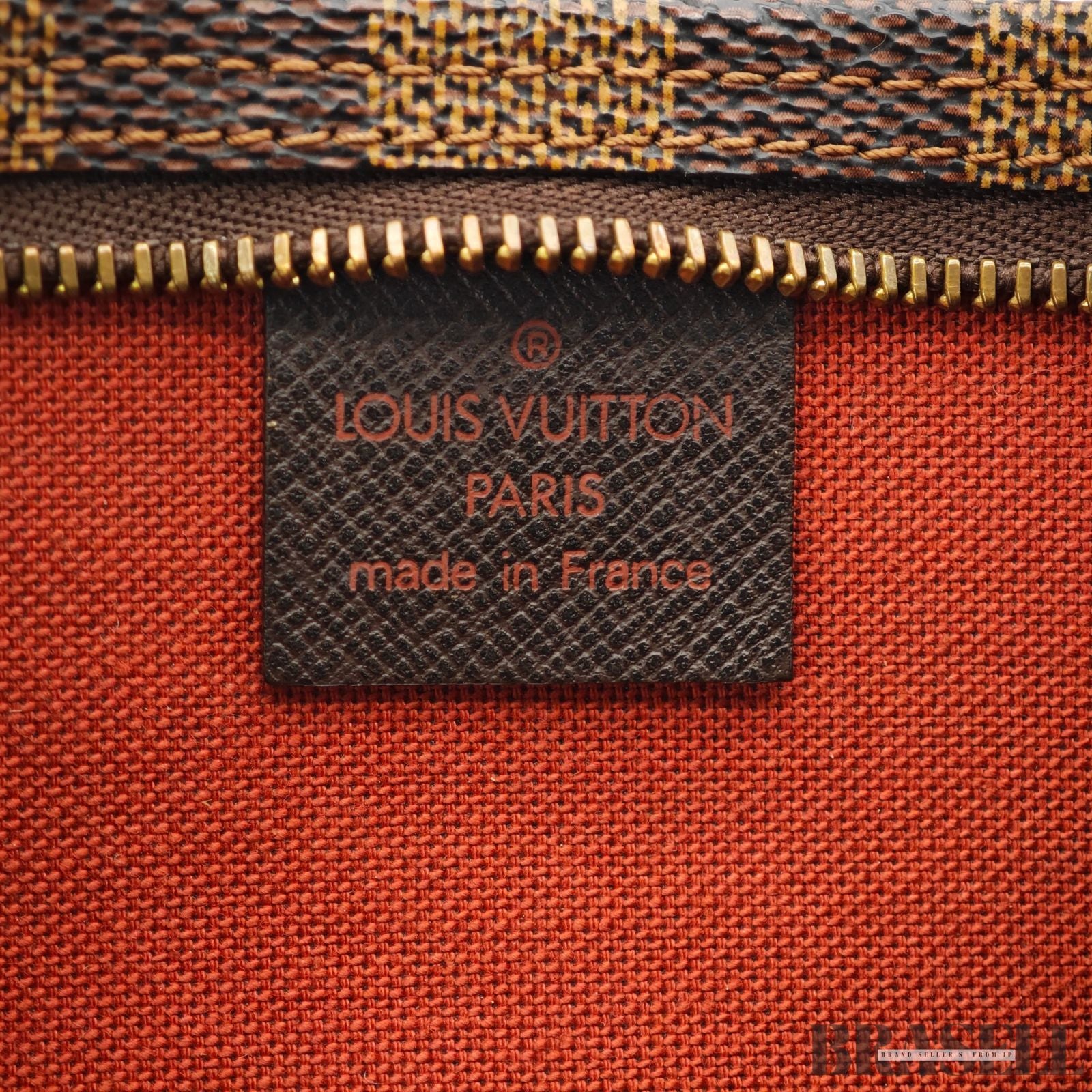 LOUIS VUITTON Trousse Makeup Hand Bag Poach Damier Ebene【ImportFeeFREE】