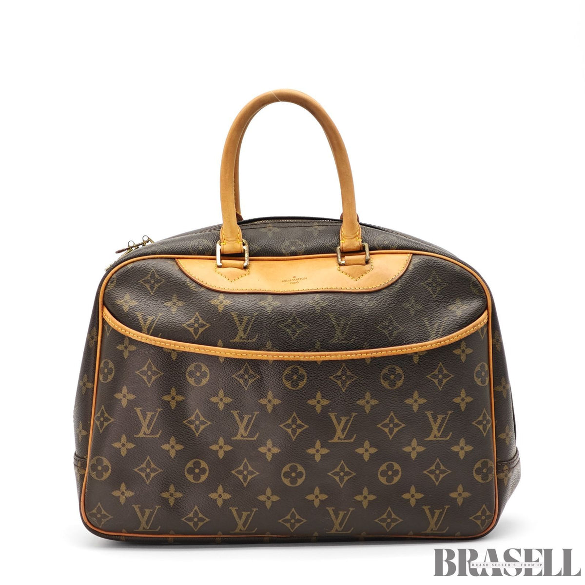 LOUIS VUITTON LV Logo Deauville Hand Bag Monogram M47270【ImportFeeFREE】