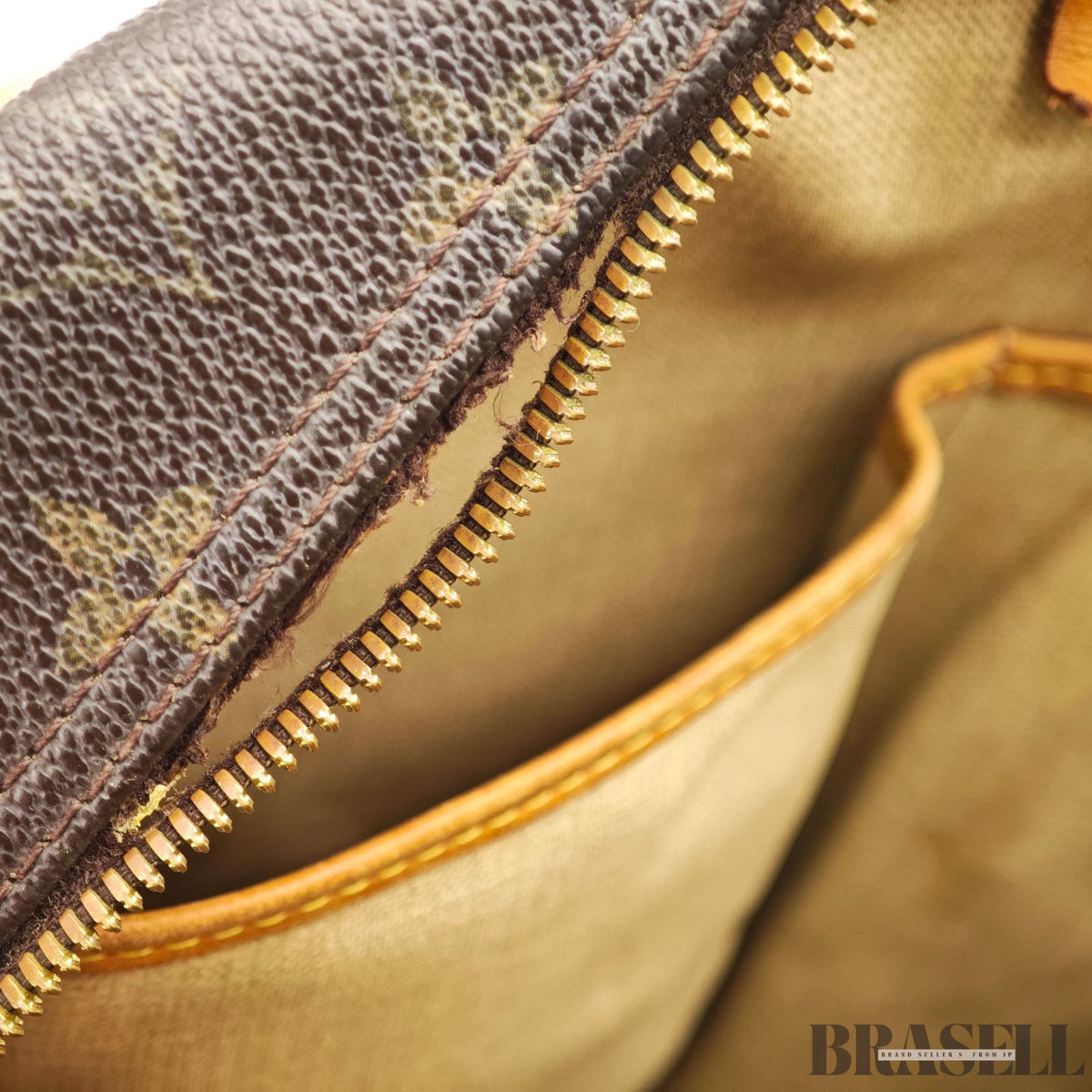LOUIS VUITTON LV Logo Deauville Hand Bag Monogram M47270【ImportFeeFREE】